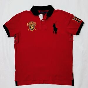 Men's Polo Ralph Lauren Show Polo Challenge Club Polo Shirt Size Large